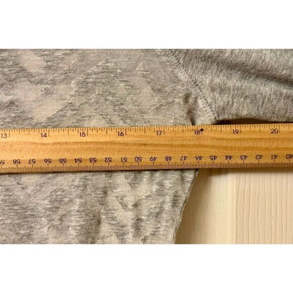 Lole Chevron Cowl Neck Performance Lightweight Long Sleeve Gray Shirt M - Picture 10 of 10